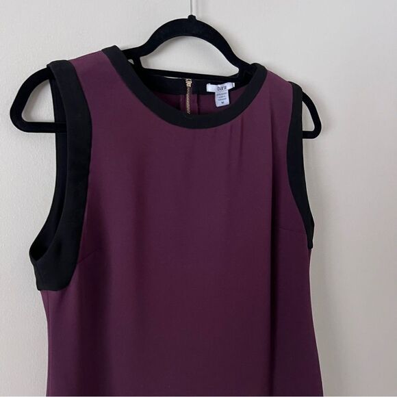 Bar III Sleeveless Maroon Sheath Dress Size Medium - Picture 4 of 7